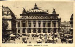 CPA Paris La Place de l'Opera 