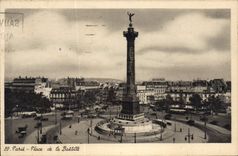 CPA Paris Place de la Bastille 