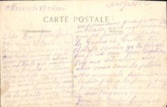 CPA Arras Cote gauche de la Petite Place apres le dernier bombardement