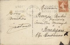 CPA Cauterets La Cascade du Pont d'Espagne 