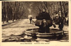 CPA Aix en Provence Fontaine d'eau Chaude 
