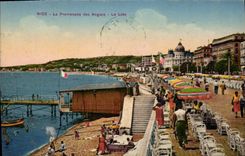 CPA Nice La Promenade des Anglais Le Lido 