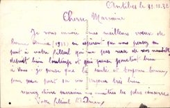 CPA Bonne Annee Fleurs