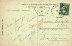 CPA Peira Cava A M Pierre Plate Le Passage des Echelles  