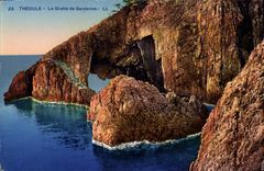 CPA Theoule La Grotte de Gardanne 