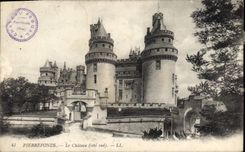 CPA Pierrefonds Le Chateau cote Sud 