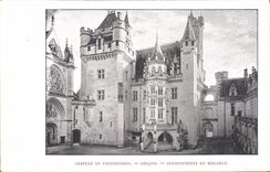 CPA Chateau de Pierrefonds Donjon Appartaments du Seigneur 