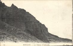 CPA Houlgate Les Falaises d'Auberville 