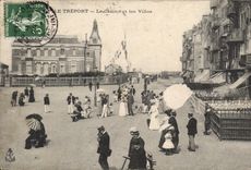 CPA Le Treport Le Casino et les Villas 