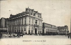 CPA Bordeaux La Gare du Midi 