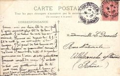 CPA Bordeaux La Gare du Midi 