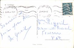 CPA Lourdes La Basilique et la Vierge couronnee 