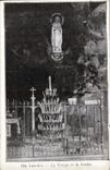 CPA Lourdes La Vierge de la Grotte 