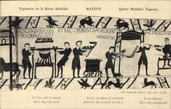 CPA Tapisserie de la Reine Mathilde Bayeux 