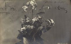 CPA Fantaisie Fleurs
