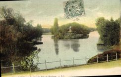 CPA Paris Le Lac du Bois de Boulogne 