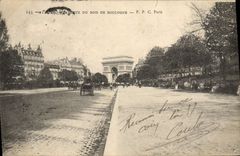 CPA Paris Avenue du Bois de Boulogne 