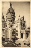 CPA Paris en Flanant Montmartre La Basilique du Sacre Coeur 
