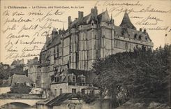 CPA Chateaudun Le Chateau vote Nord Ouest vu du Loir 