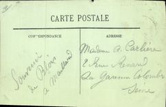 CPA Blois Chateau l'Attique Ouest 