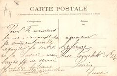 CPA Le Havre Tempete du 13 Mars 1906 La Jetee Nord