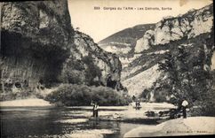 CPA Gorges du Tarn Les Detroits Sortie 