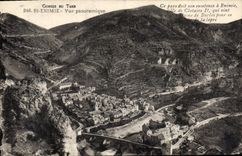 CPA Gorges du Tarn St Enimie Vue Panoramique 