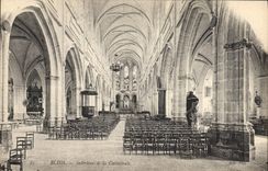 CPA Blois Interieur de la Cathedrale 