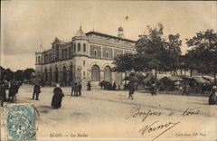 CPA Blois les Halles 