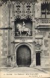 CPA Blois le Chateau Aile Louis XII le Portail 