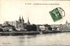 CPA Blois vue generale prise de la Levee de Chailles 