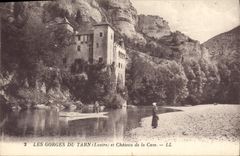 CPA Les Gorges du Tarn Lozere et cheteau de la Caze 
