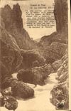 CPA Gorges du Tarn le Pas de Souci ce coin Sauvage est renomme par la terreur qu'il inspirait c'est 