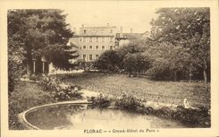 CPA Florac Grand hotel du Parc 