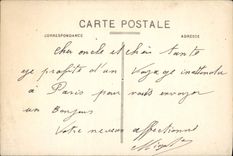 CPA Paris Pont Alexandre III et le Grand Palais Bateau