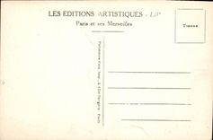 CPA Paris l'Avenue des Champs Elysees et le Chevaux de Marly 