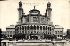 CPA Paris le Trocadero Tour Eiffel