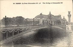 CPA Paris le Pont Alexandre III 