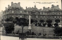 CPA Paris le Palais du Luxembourg 