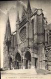 CPA Chartres la Cathedrale Portail Sud 