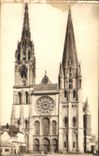 CPA Chartres la Cathedrale 