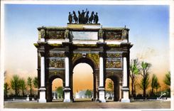 CPA Paris Arc de Triomphe du Carrousel 