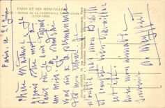 CPA Paris et ses Merveilles Abside de la Cathedrale Notre Dame 1163 1260 