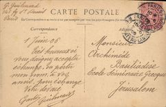 CPA Paris Eglise St eustache et rue Montmartre 