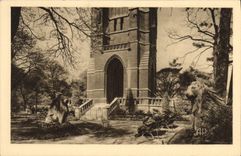 CPA Paris le Square et l'Entree de la Tour Saint Jacques 