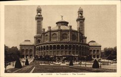 CPA Paris le Trocadero 