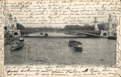 CPA Paris Pont Alexandre III 