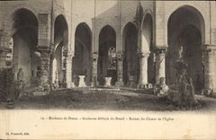 CPA Environs de Dreux Ancienne Abbaye de Breuil Ruines du Choeur de l'Eglise 