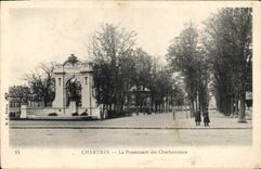 CPA Chartres la Promenade des Charbonniers 