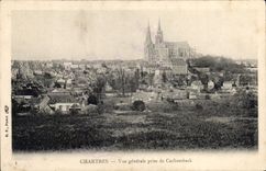 CPA Chartres vue generale prise de Cachemback 